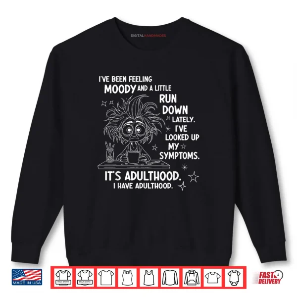Sweatshirt Ive Been Feeling Moody and A Little Run Down Lately Shirt