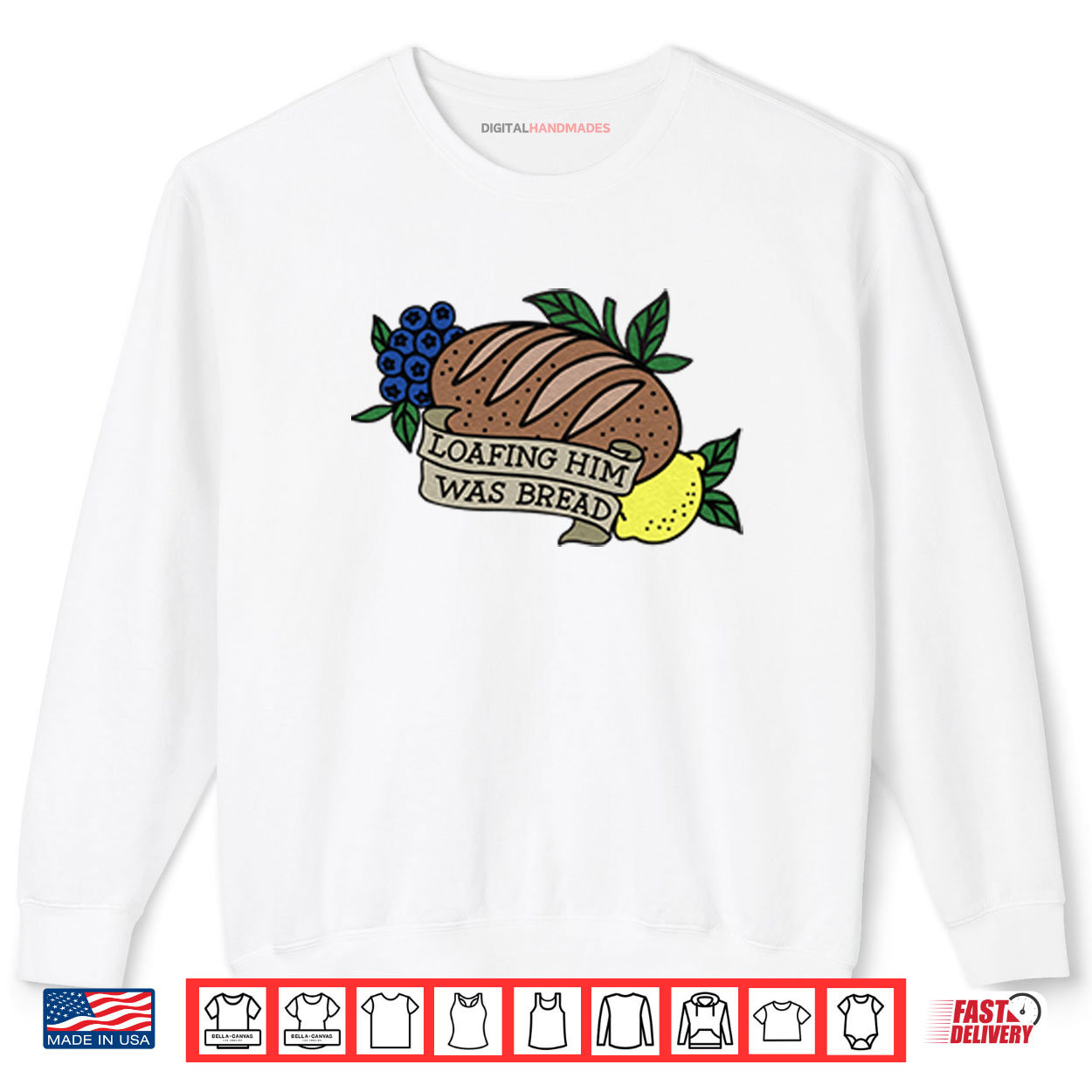 Loafing Him Was Bread Shirt Loafing Him Was Bread Shirt