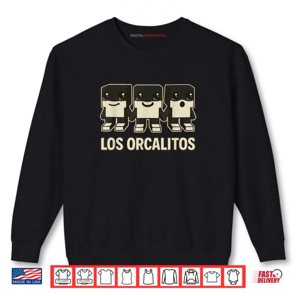 Sweatshirt Los Orcalitos Italian Brainrot Kids Orcalero Orcala Shirt