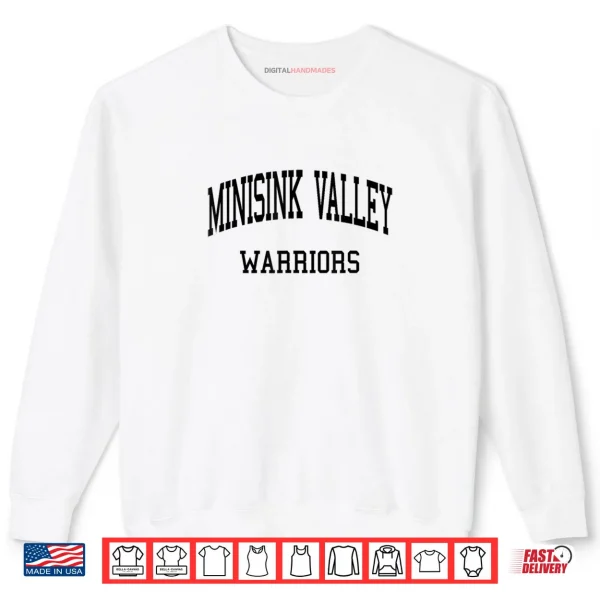 Sweatshirt Minisink Valley HS Slate Hill NY Retro Sports Shirt