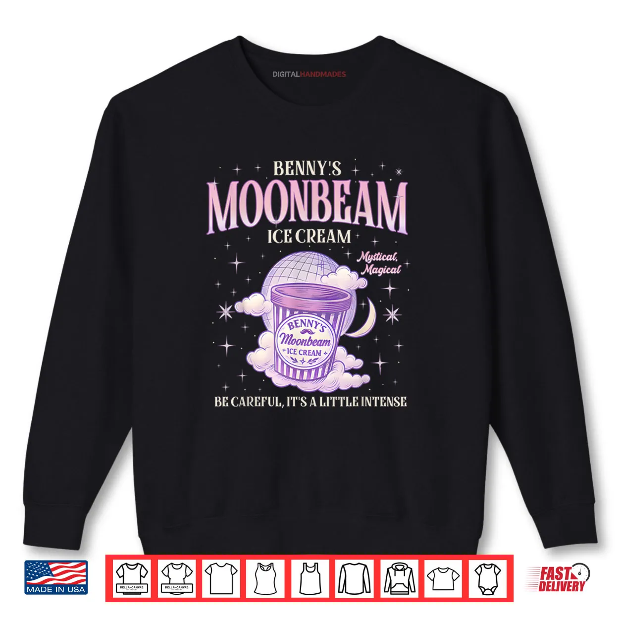 Moonbeam Ice Cream Truck Retro Double Scoop Popsicle Shirt Moonbeam Ice Cream Truck Retro Double Scoop Popsicle Shirt