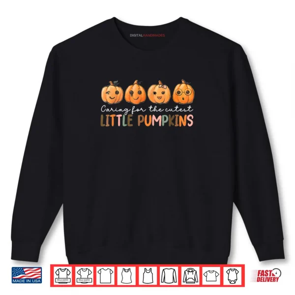 Sweatshirt NICU Nurse Halloween Cutest Pumpkins Mother Baby Nurse Fall Shirt