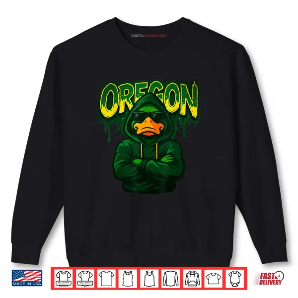 Oregon Duck Retro Vintage Shirt 1 Sweatshirt Oregon Duck Retro Vintage Shirt