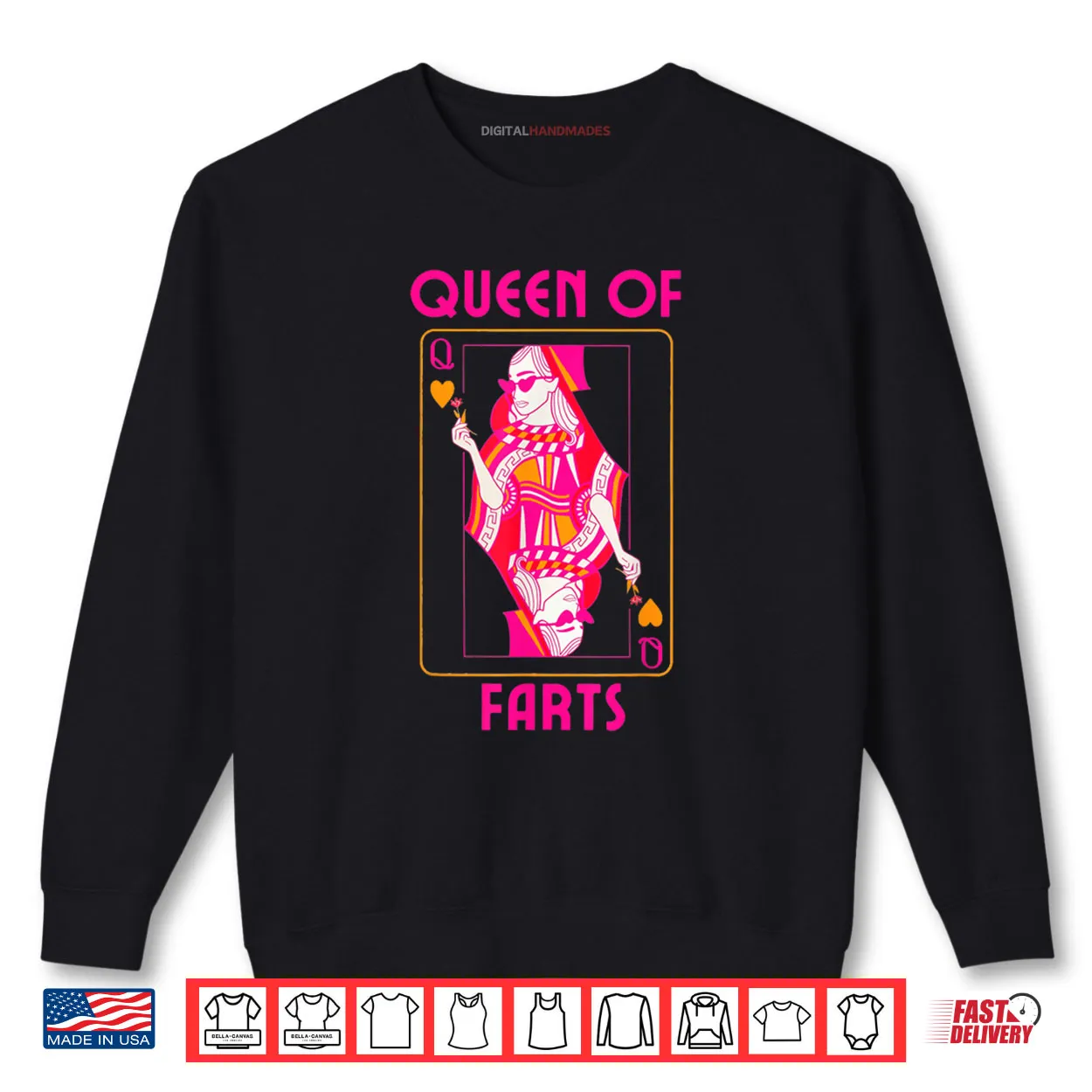 Queen of Farts Embarrassing Joke Adult Humor Shirt Queen of Farts Embarrassing Joke Adult Humor Shirt