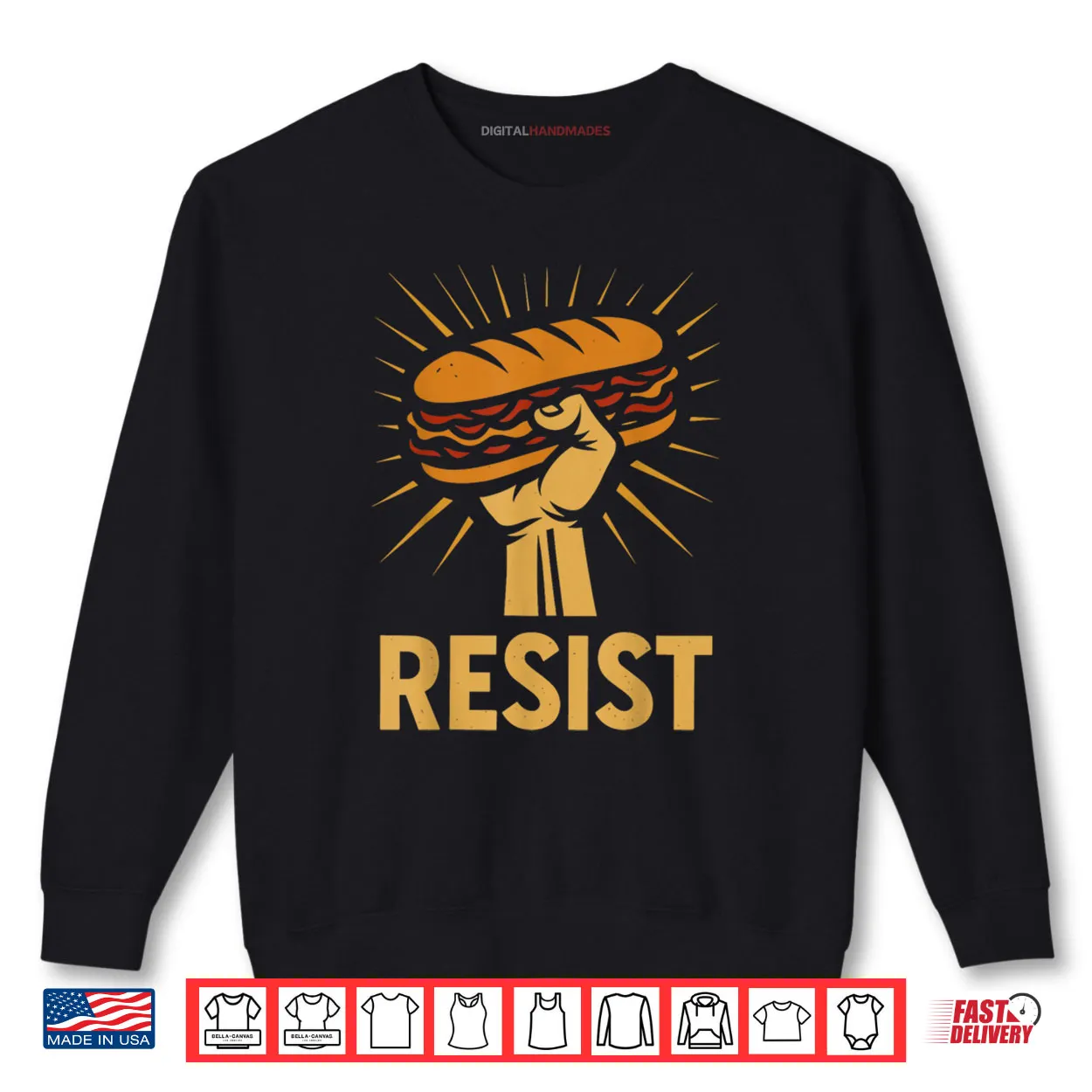 Resist DC The Sandwich Guy Free DC Shirt Resist DC The Sandwich Guy Free DC Shirt