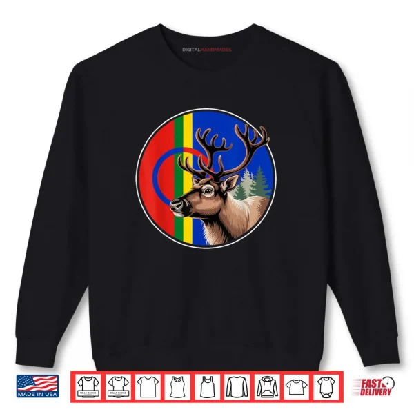 Sweatshirt Sami People Flag Sapmi Shirt