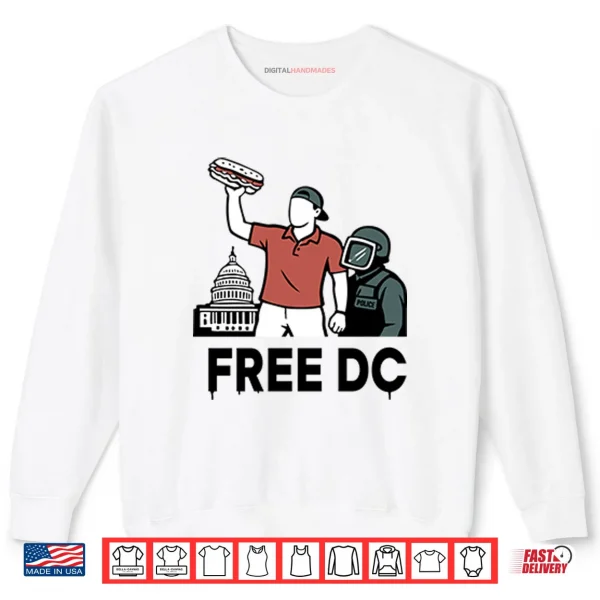 Sweatshirt Sean Charles Dunn Sandwich Guy Free DC Battle Shirt