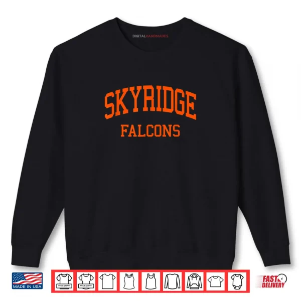 Sweatshirt Skyridge High School HS Lehi UT Retro Sports Shirt