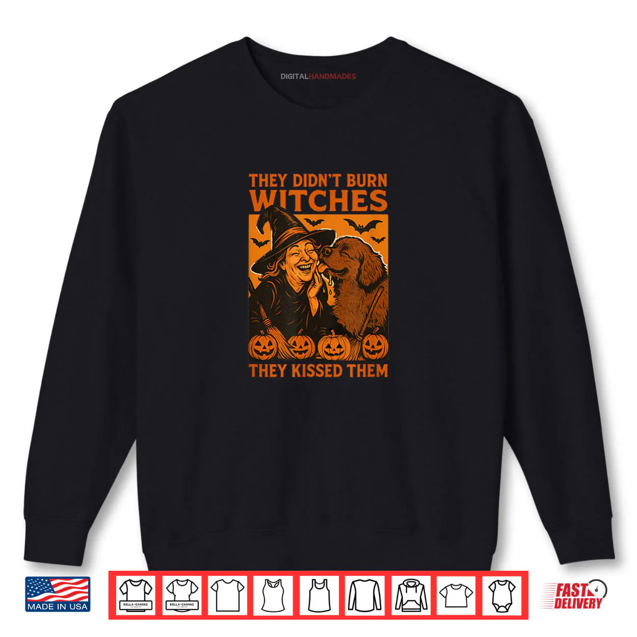 They Didn’t Burn Witches They Kissed Them Witchy Halloween Shirt They Didn’t Burn Witches They Kissed Them Witchy Halloween Shirt