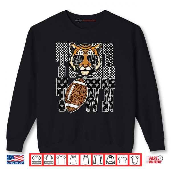 Sweatshirt Tiger Town Leopard Football Game Day Shirt