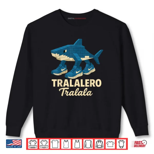 Sweatshirt Tralalero Tralala Bootleg Brainrot Italian Brainrot Meme Shirt
