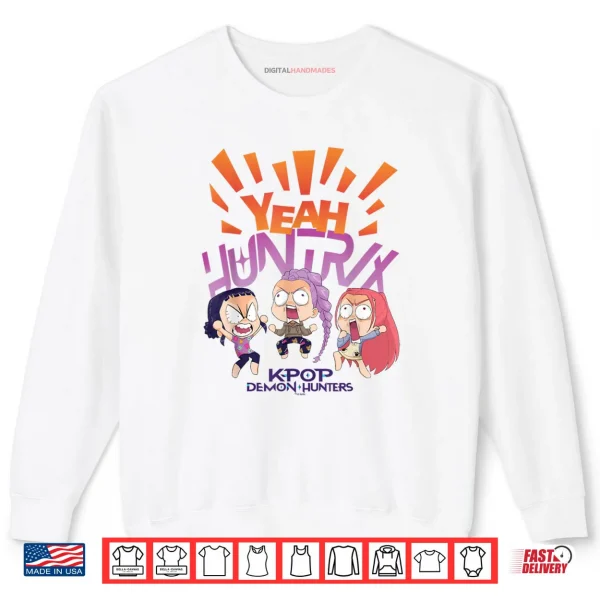 Sweatshirt Yeah HUNTRIX KPop Demon Hunters Shirt