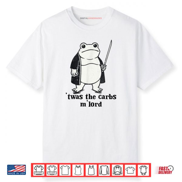 TWAS The Carbs M Lord Medieval Frog Shirt