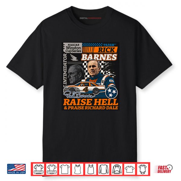 Tennessee Volunteers Rick Barnes NASCAR Racing Shirt