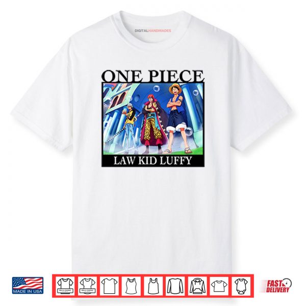 Tom Brady One Piece Law Kid Luffy Shirt