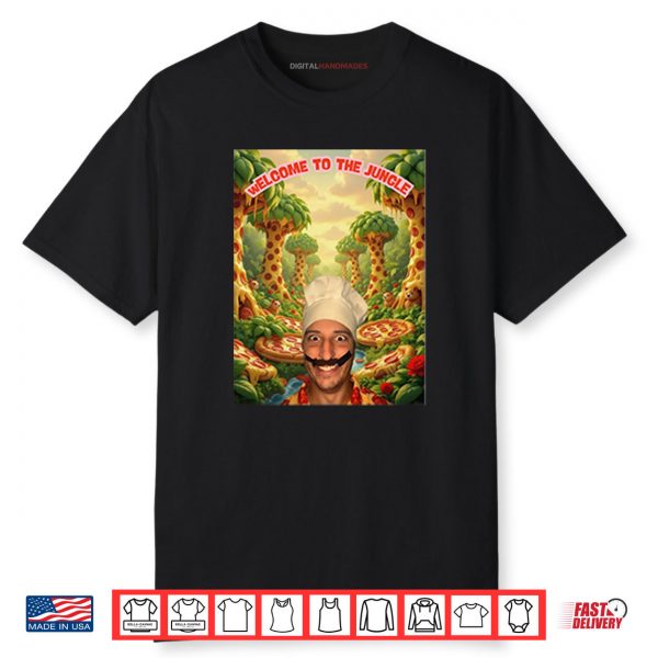 Tony Pepperoni Welcome To The Jungle Pizza Shirt