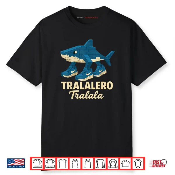 Tralalero Tralala Bootleg Brainrot Italian Brainrot Meme Shirt