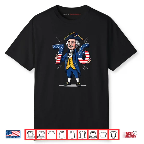 6 7 7 6 George Washington Shirt Six Seven American Shirt