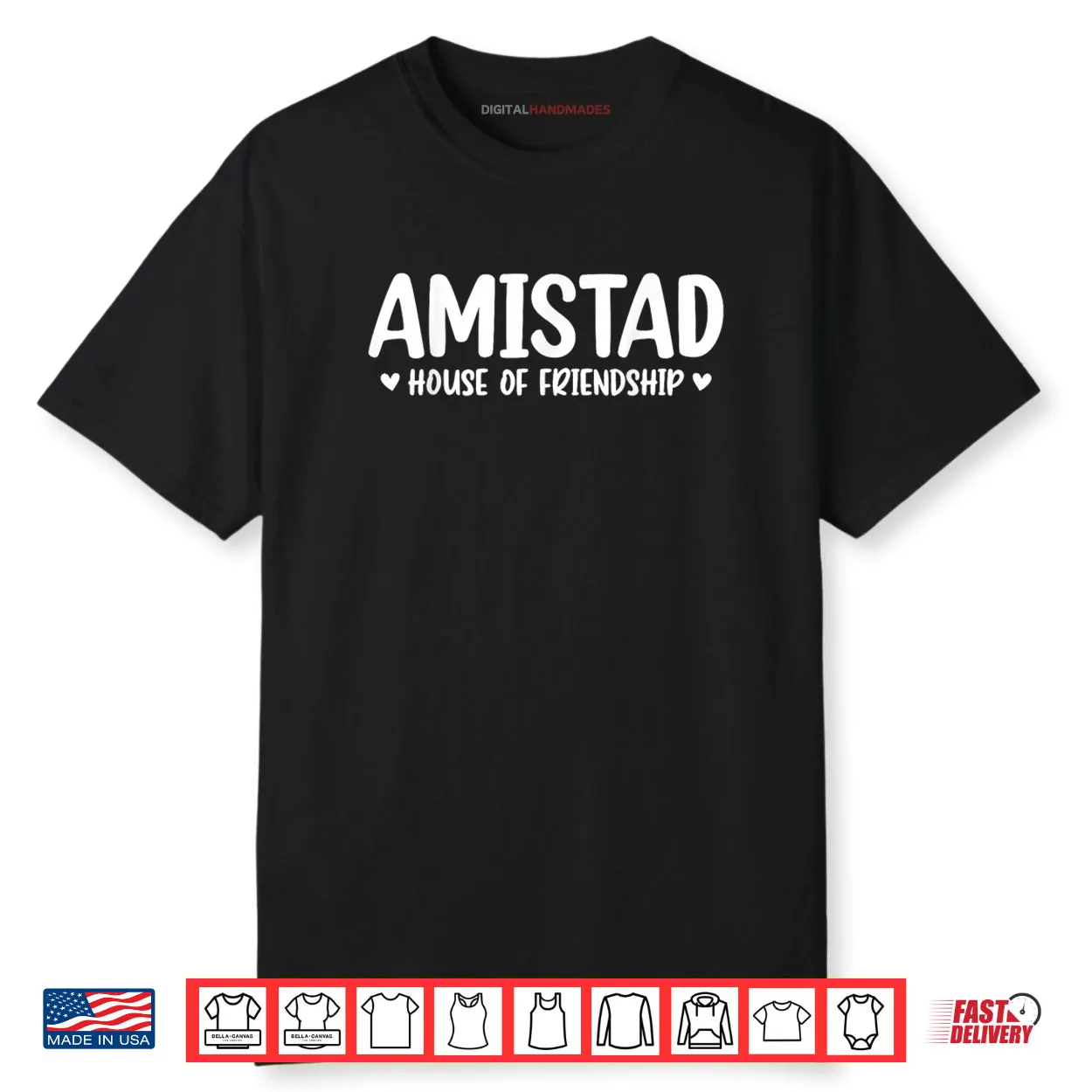 AMISTAD House of Friendship Shirt AMISTAD House of Friendship Shirt
