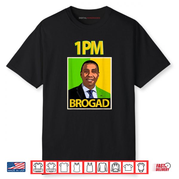 Andrew Holness 1PM BROGAD JLP Supporters Novelty Retro Art Shirt