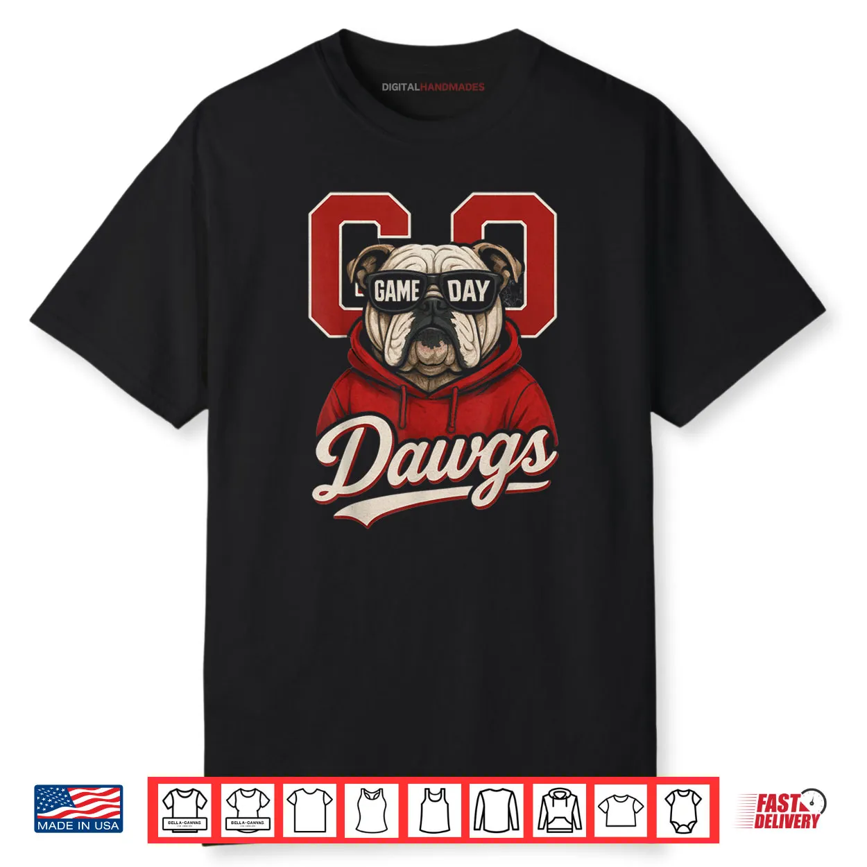 Bulldogs Graphic Go Dawg Shirt Bulldogs Graphic Go Dawg Shirt
