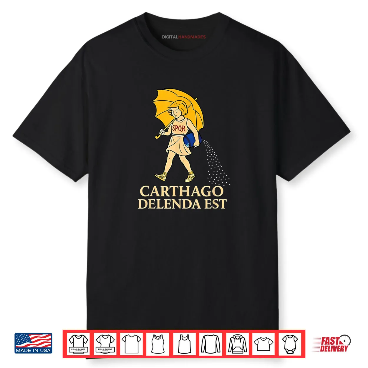 Carthago Delenda EST SPQR Shirt Carthago Delenda EST SPQR Shirt