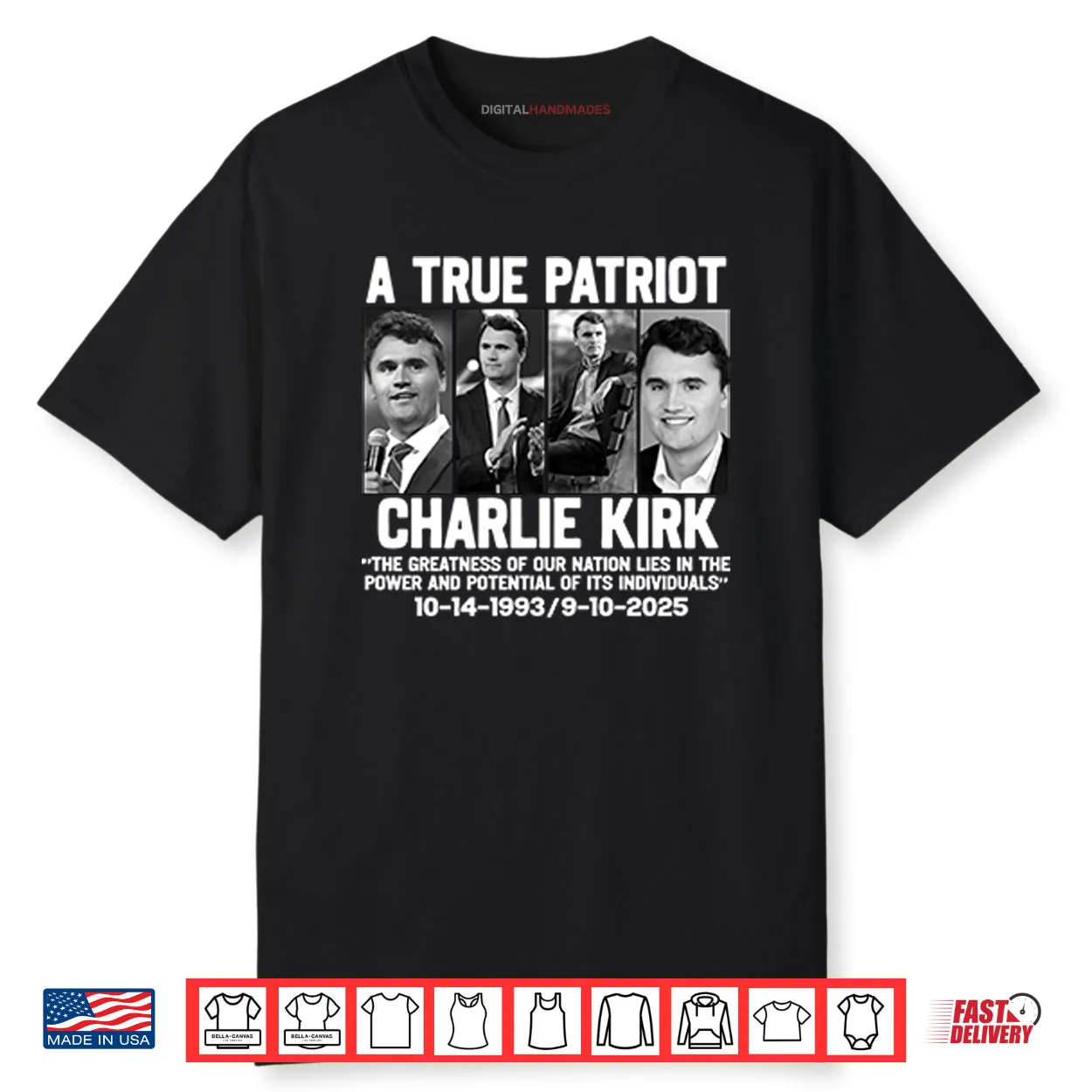 Charlie Kirk A True Patriot Shirt Charlie Kirk A True Patriot Shirt