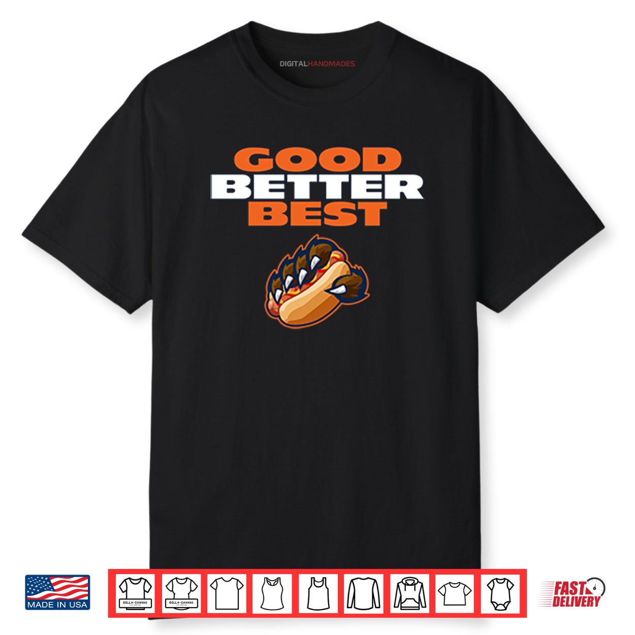 Chicago Bears Good Better Best Shirt Chicago Bears Good Better Best Shirt