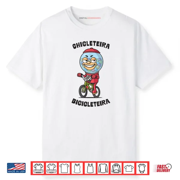 Chicleteira Bicicleteira Italian Brainrot Meme Shirt