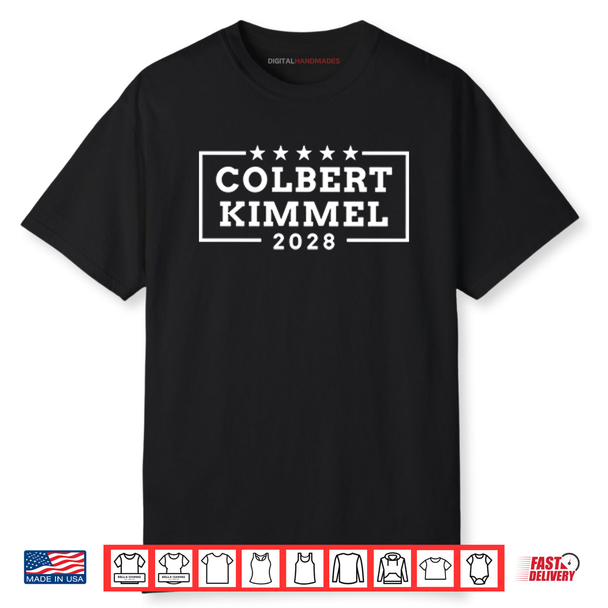 Colbert Kimmel 2028 Star Shirt Colbert Kimmel 2028 Star Shirt