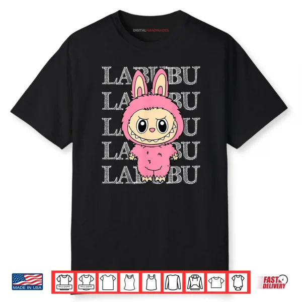 Cute Pink Labubu Shirt