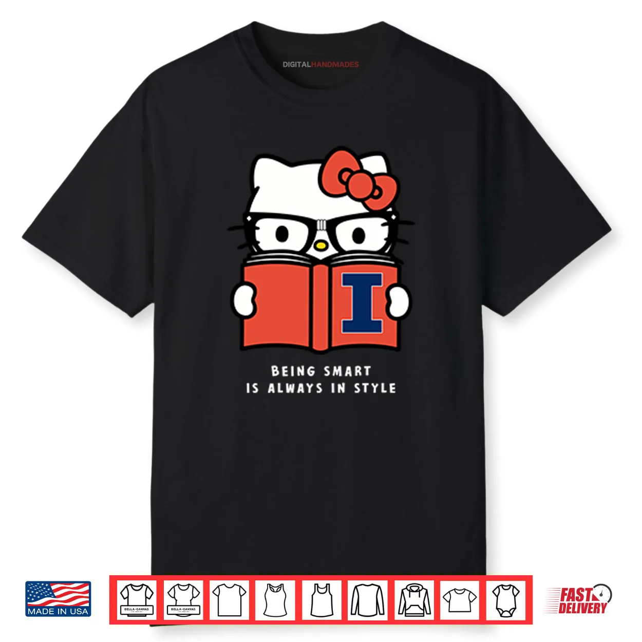 Dave Portnoy Illinois Hello Kitty Being Smart Is Always In Style Shirt Dave Portnoy Illinois Hello Kitty Being Smart Is Always In Style Shirt