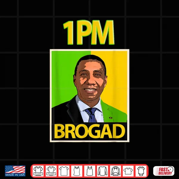 Design 1PM BROGAD JLP Supporters Andrew Holness Shirt