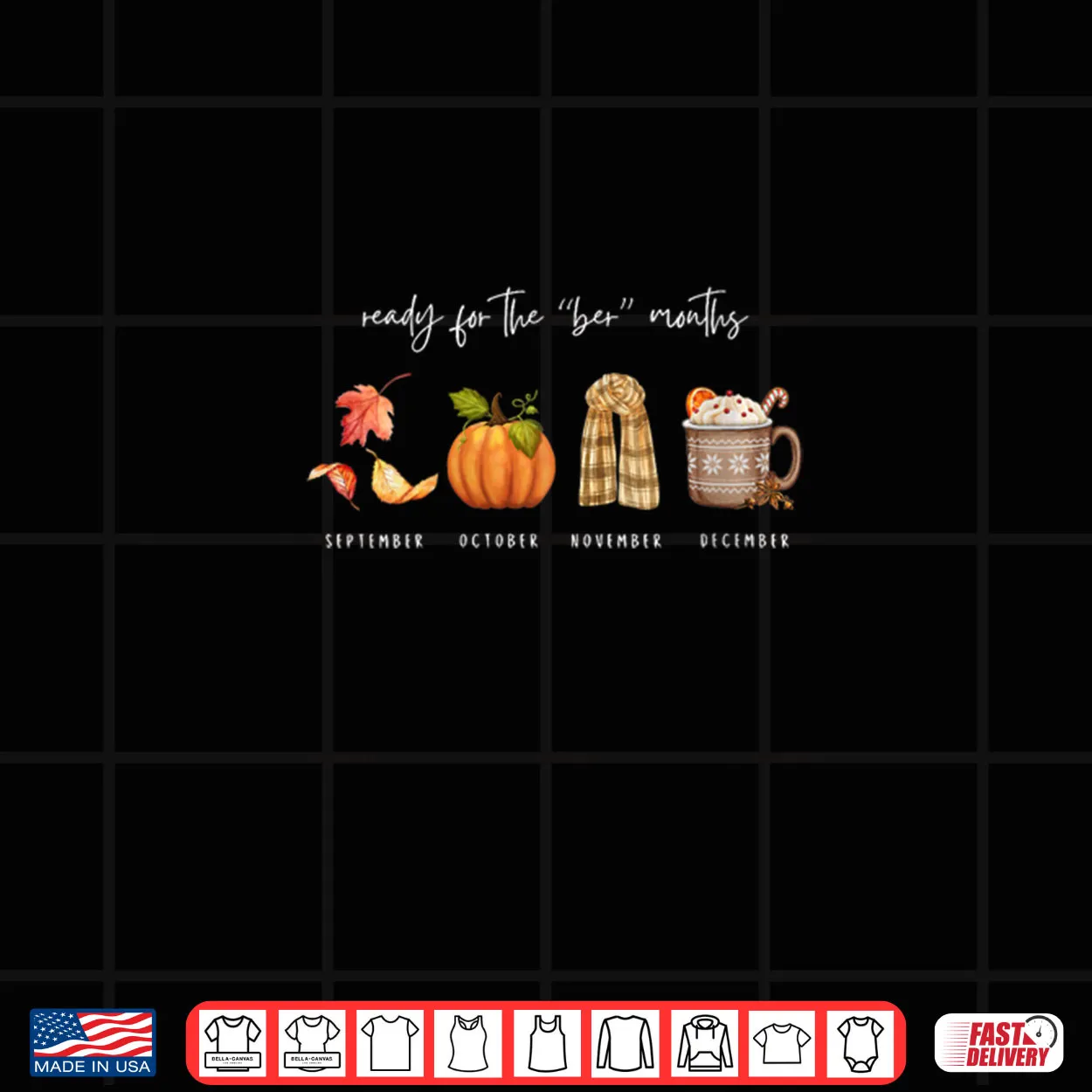 Autumn Season Fall Cozy Ready for The BER Months Shirt Autumn Season Fall Cozy Ready for The BER Months Shirt