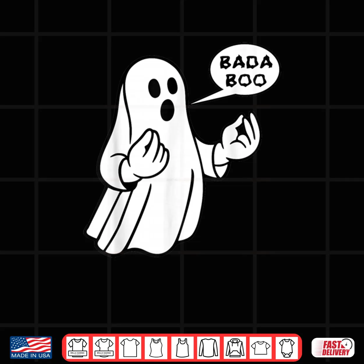 Bada Boo Italian Ghost Funny Halloween Shirt Bada Boo Italian Ghost Funny Halloween Shirt