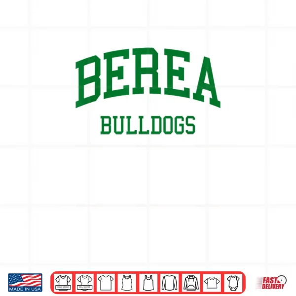 Design Berea High School HS Greenville SC Retro Shirt