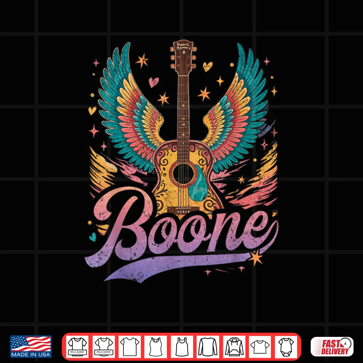 Boone Vintage Retro Shirt Boone Vintage Retro Shirt