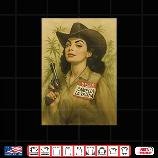 Design Camelia La Tejana Shirt