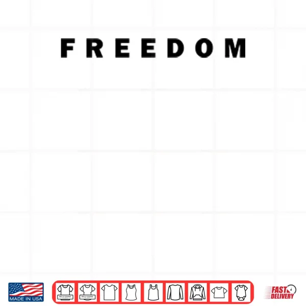 Design Charlie Kirk Freedom Shirt