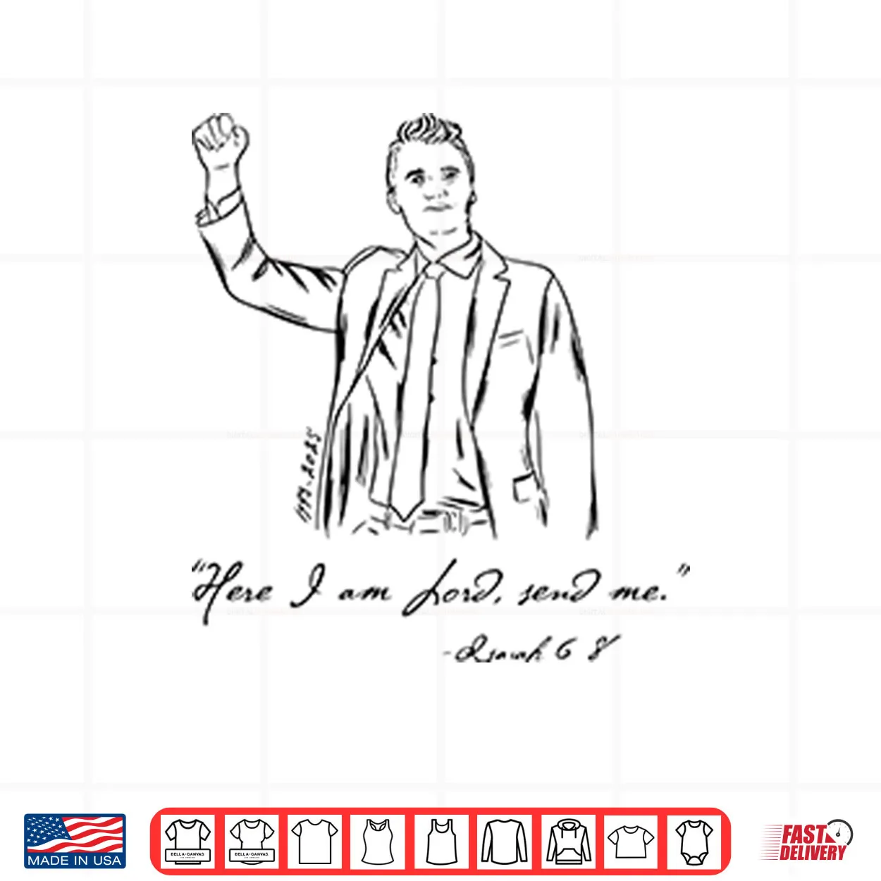 Charlie Kirk Here I am Lord Send Me Isaiah 6 8 Shirt Charlie Kirk Here I am Lord Send Me Isaiah 6 8 Shirt