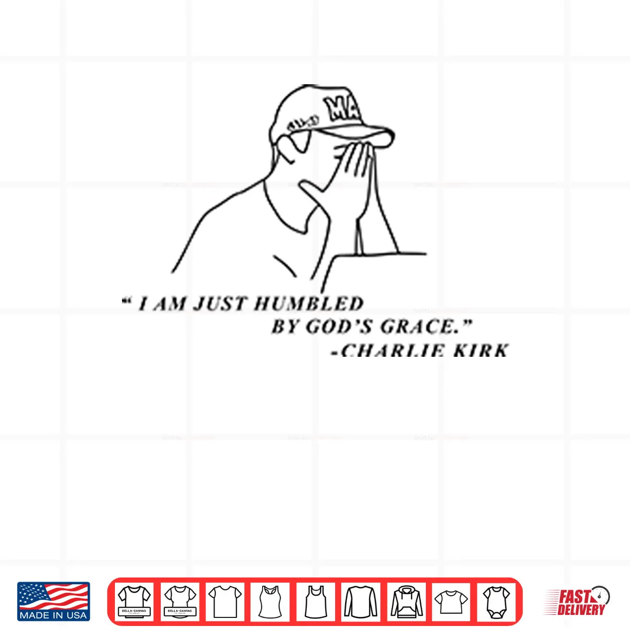 Charlie Kirk I Am Just Humbled By God’s Grace Shirt Charlie Kirk I Am Just Humbled By God’s Grace Shirt