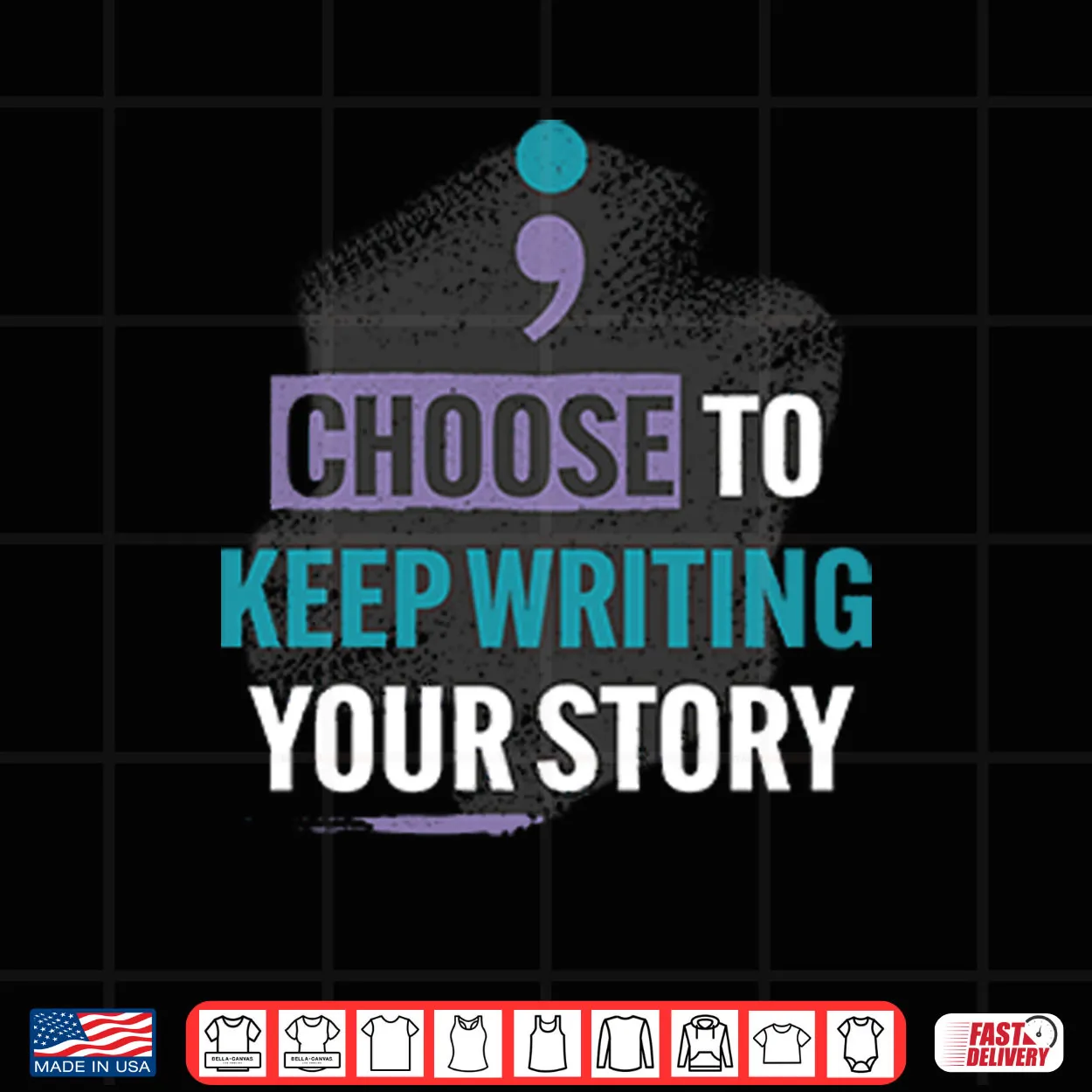 Choose To Keep Writing Your Story Shirt Choose To Keep Writing Your Story Shirt