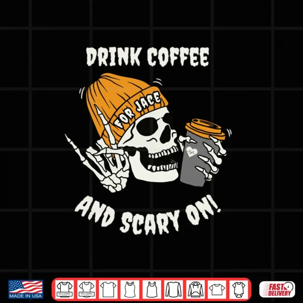 Design Coffee for Jace Halloween Edition CHD Awareness Shirt