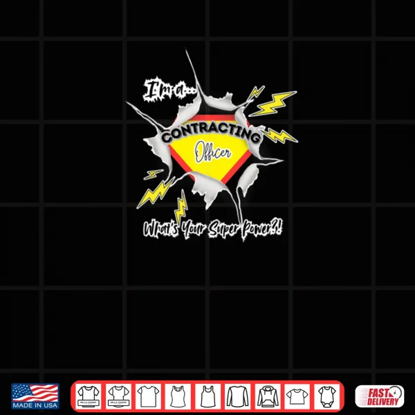 Contracting Officer Shirt 3 Design Contracting Officer Shirt