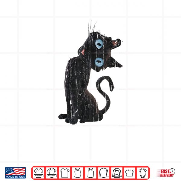 Design Coraline Cat Creepy Cat Cute Cat Meme Shirt