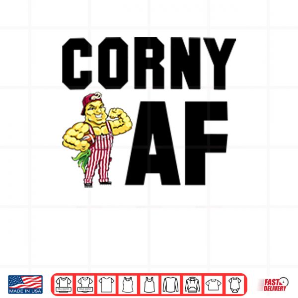 Design Corny AF Nebraska Cornhuskers Shirt