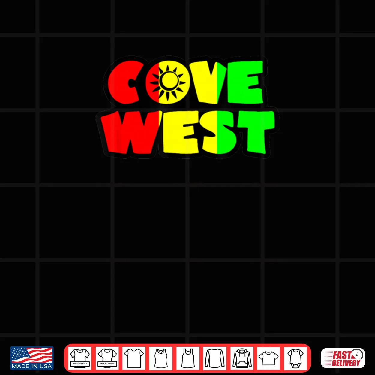 Cove West Rasta Shirt Cove West Rasta Shirt