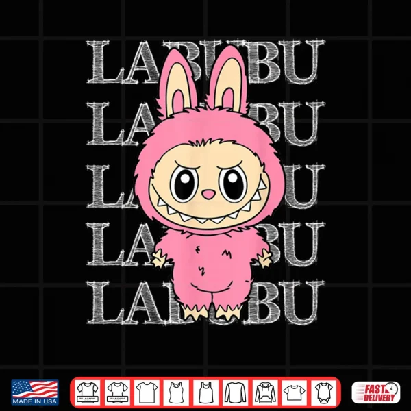 Design Cute Pink Labubu Shirt