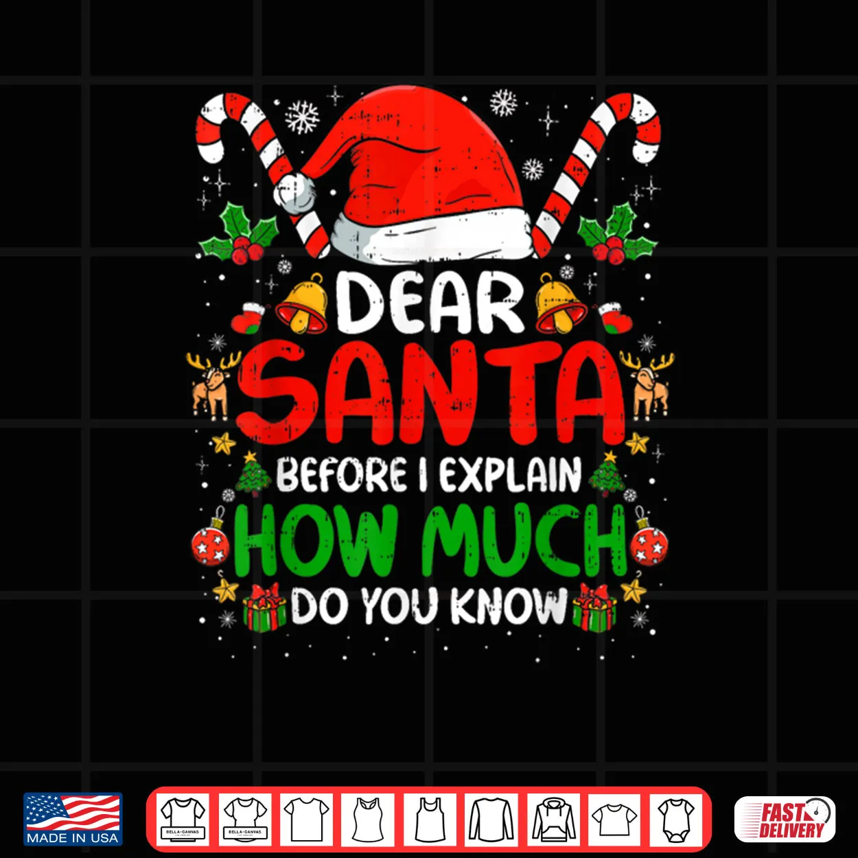 Dear Santa I Can Explain Christmas Shirt Dear Santa I Can Explain Christmas Shirt