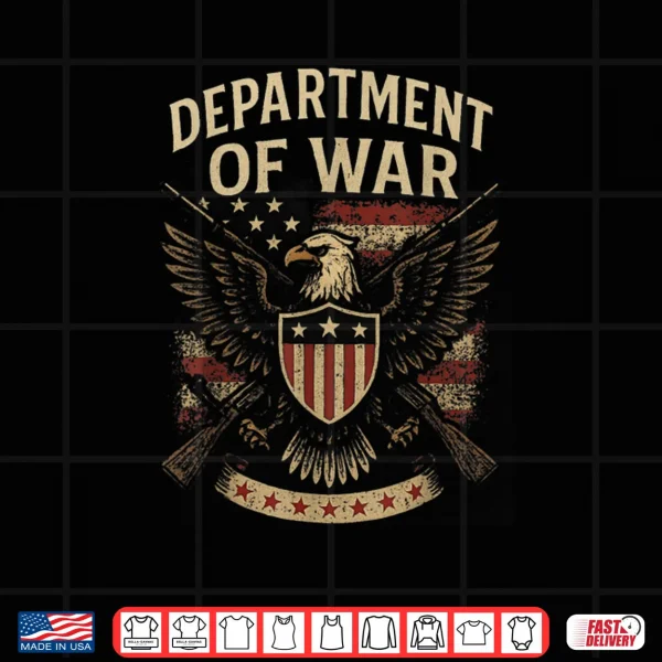 Design Department of War Established 2025 DOW Shirt